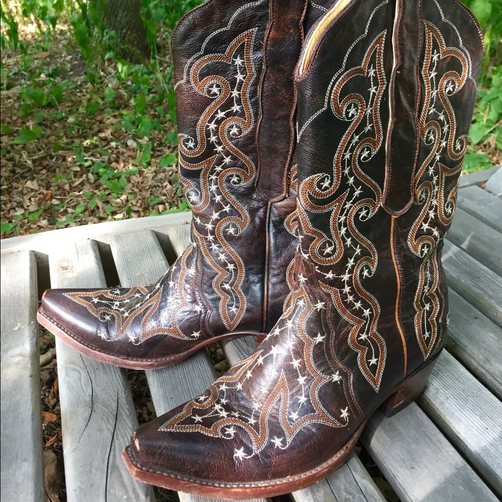 Old Gringo “Celeste” Cowgirl Boots, Size 8